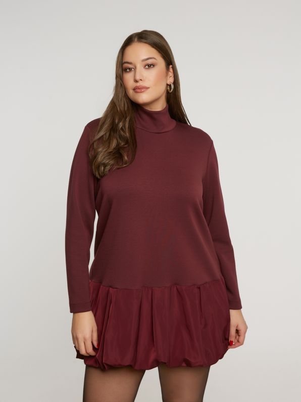 Kleid / Long-Sweat Kleid / Long-Sweat