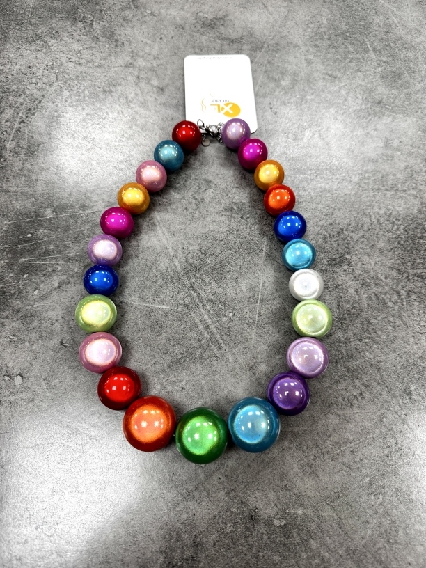 Kugelkette bunt Kugelkette bunt