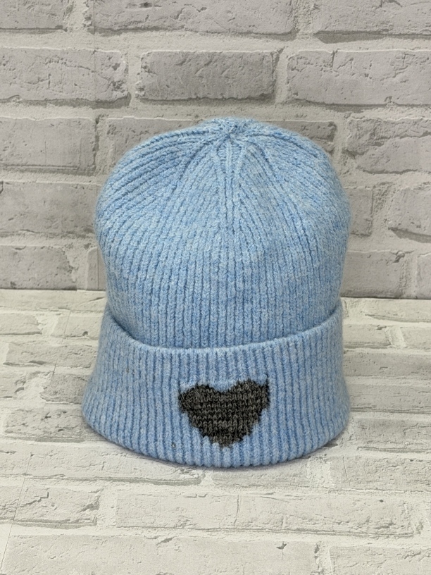 Strickmütze Herz Strickmütze Herz