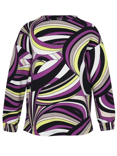 Sweatshirt Kelchkragen