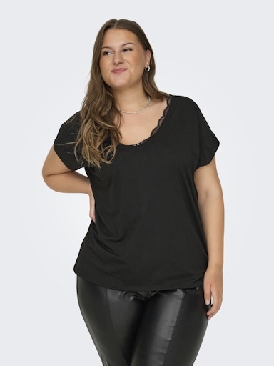 Top mit Spitze Top mit Spitze