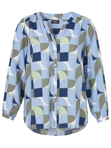 Bluse V-Ausschnitt langarm Bluse V-Ausschnitt langarm