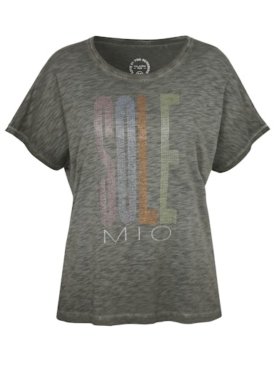 Shirt kurzarm mit Glitzeraufdruck Shirt kurzarm mit Glitzeraufdruck