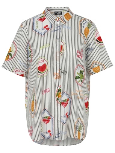 Longbluse kurzarm Longbluse kurzarm