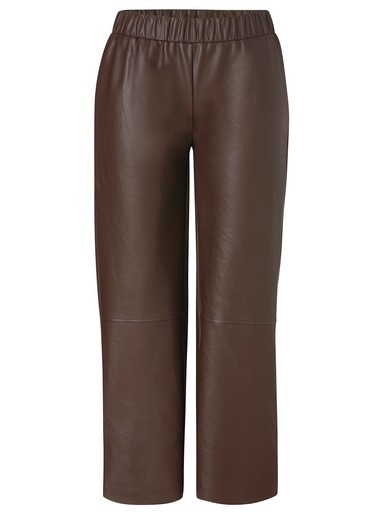 Fake-Leder-Hose weites Bein Fake-Leder-Hose weites Bein