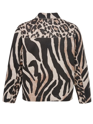 Velour-Jacke Animal Design Velour-Jacke Animal Design