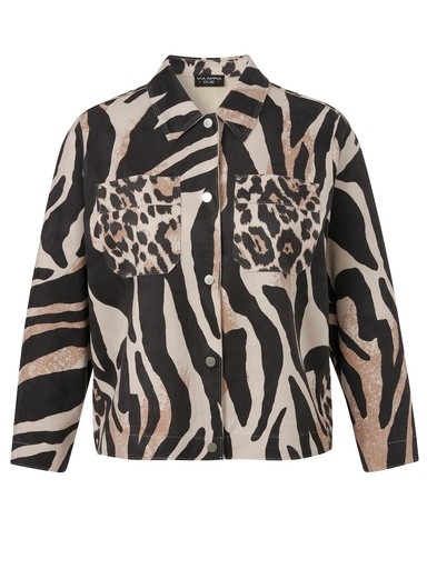 Velour-Jacke Animal Design Velour-Jacke Animal Design