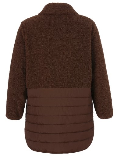 Kuschlige lange Teddyjacke Kuschlige lange Teddyjacke