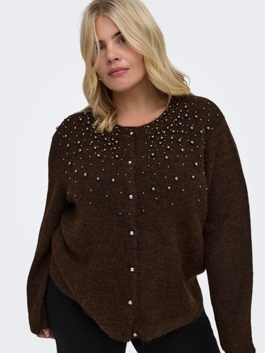 Strickjacke mir Perlen Strickjacke mir Perlen