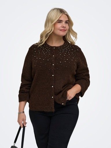 Strickjacke mir Perlen Strickjacke mir Perlen