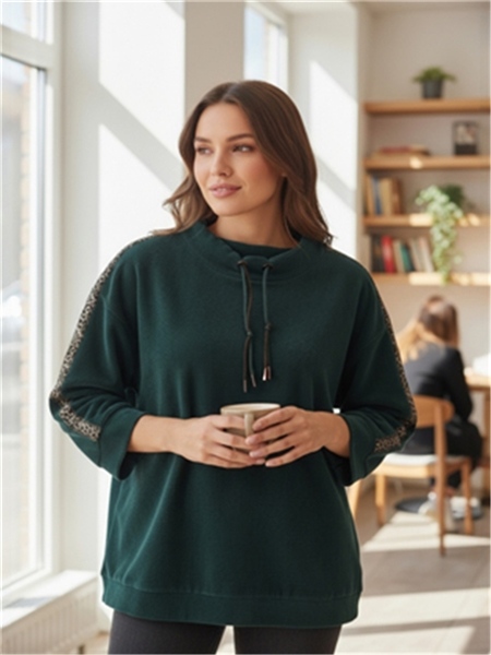 Weiches Kord-Sweatshirt Weiches Kord-Sweatshirt