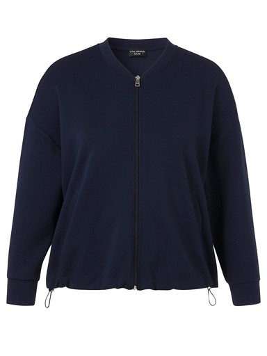 Sweatshirt-Jacke Blouson-Style Sweatshirt-Jacke Blouson-Style