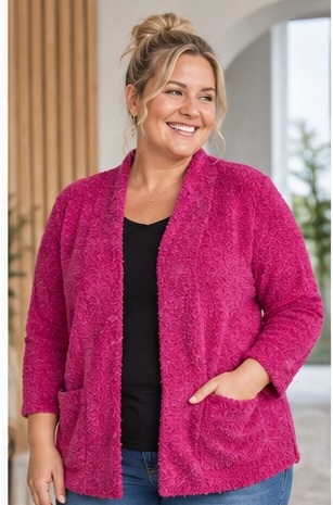 Boucle-Jacke A-Linie Boucle-Jacke A-Linie