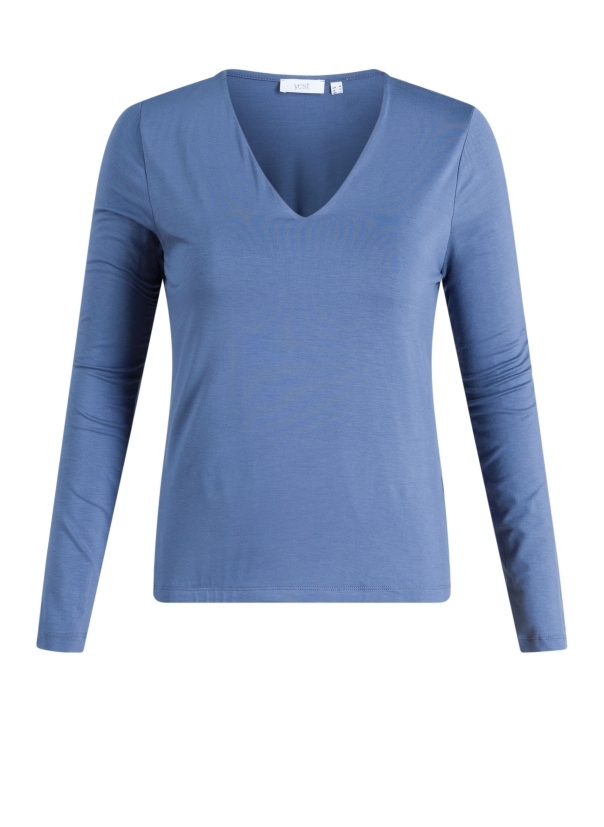 V-Shirt langarm V-Shirt langarm