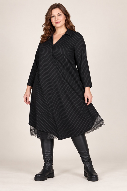 Nadelstreifen-Kleid Nadelstreifen-Kleid