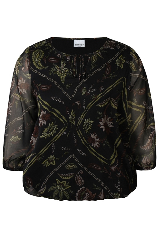 Schlupf-Bluse langarm