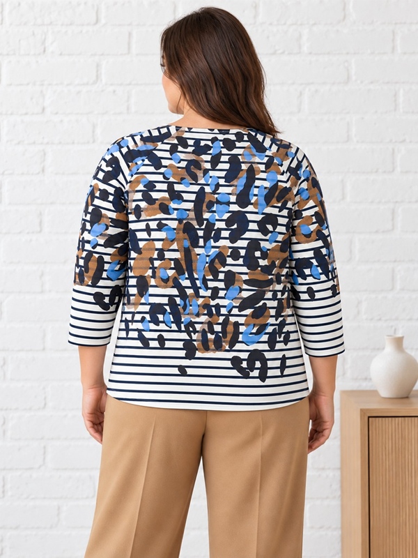 Shirt 3/4 Arm Mustermix Shirt 3/4 Arm Mustermix