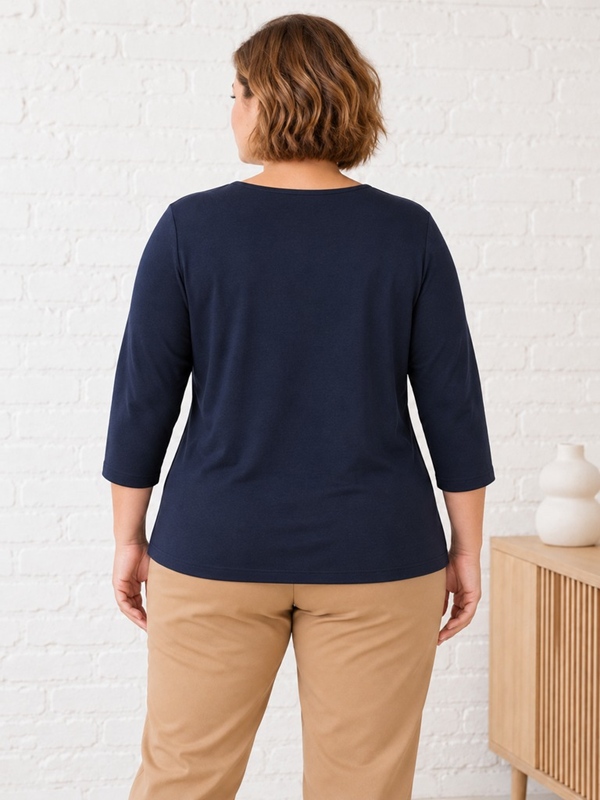 T-Shirt 3/4 Arm mit Glitzer