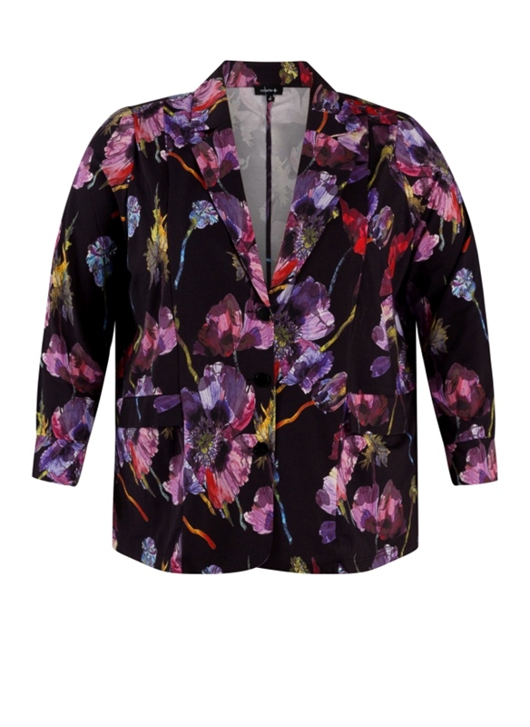 Jersey-Blazer gemustert Jersey-Blazer gemustert