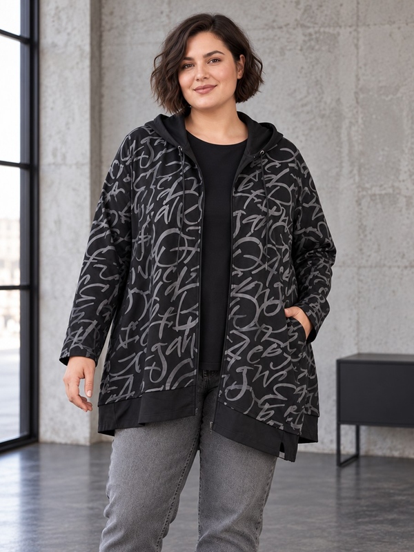 Sweat-Jacke