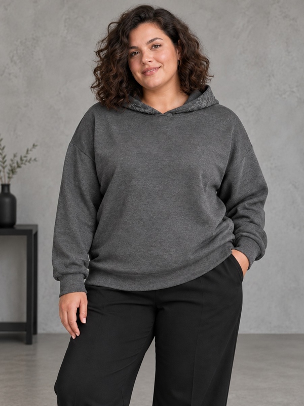 Hoodie mit Spitze Hoodie mit Spitze