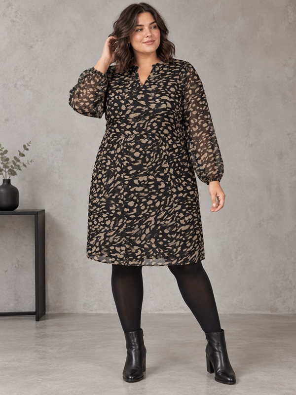 Kleid langarm