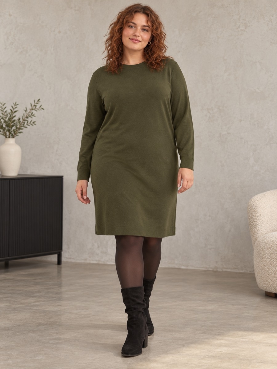 Strick-Kleid Strick-Kleid