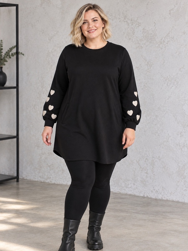 Sweatshirt-Tunika Sweatshirt-Tunika