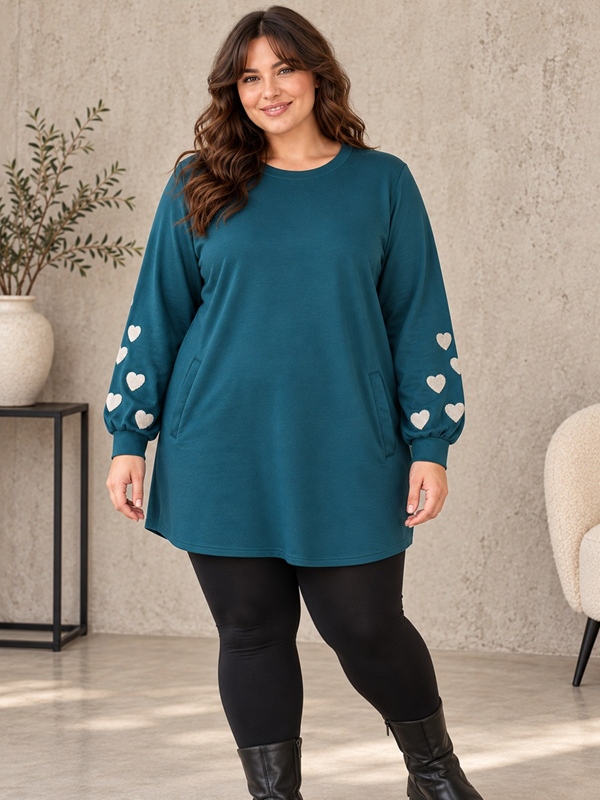 Sweatshirt-Tunika Sweatshirt-Tunika