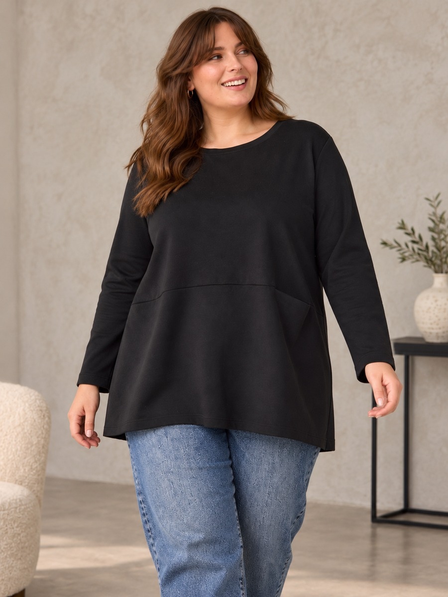 Edles Sweatshirt langarm Edles Sweatshirt langarm