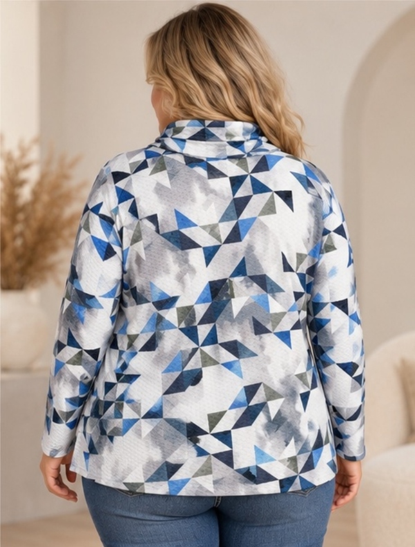 Struktur-Shirt langarm Struktur-Shirt langarm