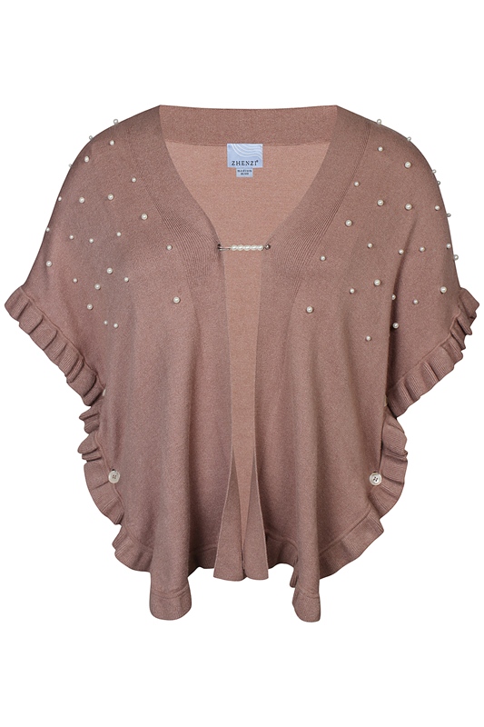 Eleganter Strick-Poncho Eleganter Strick-Poncho