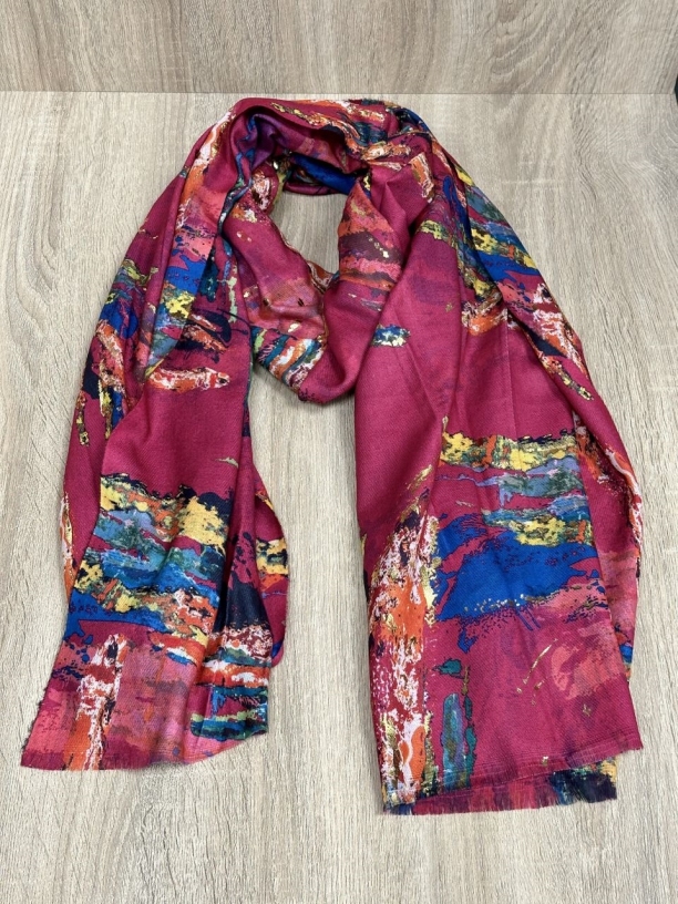 Schal Kunst 70x190 Schal Kunst 70x190