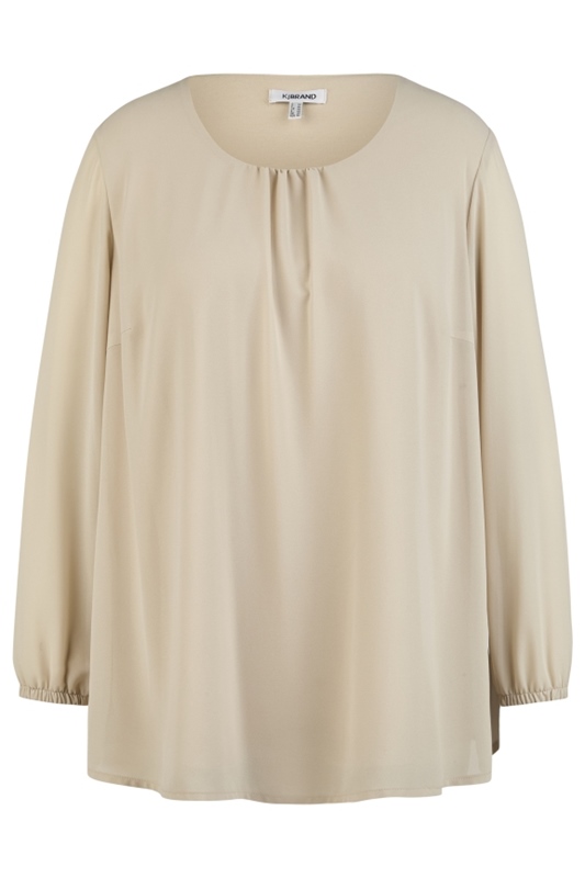 Blusenshirt mit Chiffon Blusenshirt mit Chiffon