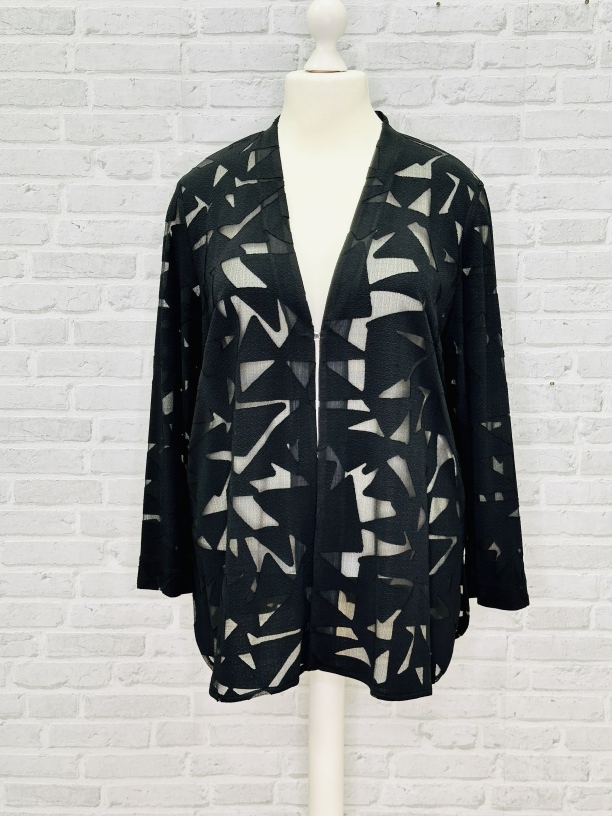 Blusenjacke mit Muster Blusenjacke mit Muster