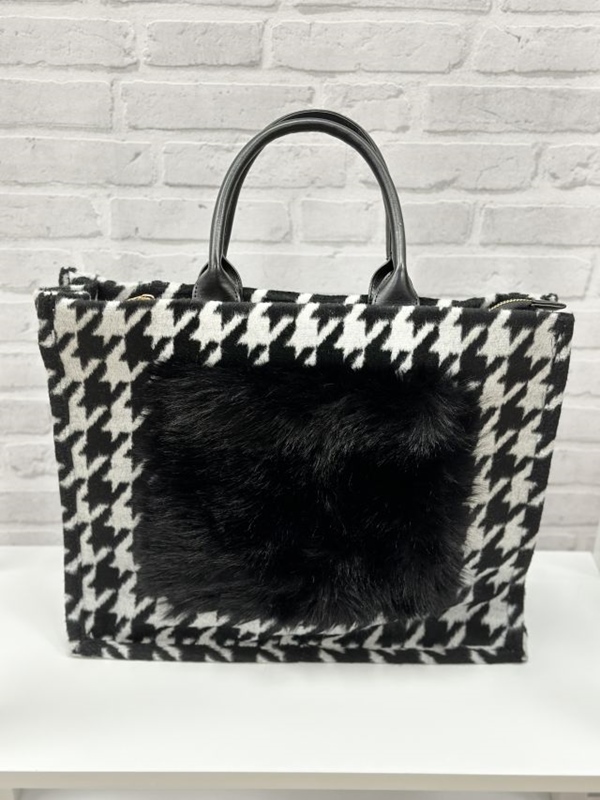 Tote Bag Hahnentritt Tote Bag Hahnentritt