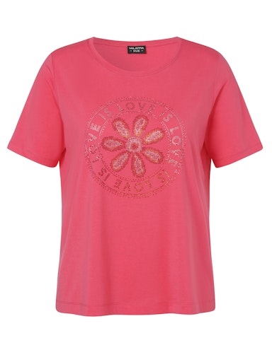 Glitzer-Shirt kurzarm "love is love" Glitzer-Shirt kurzarm "love is love"