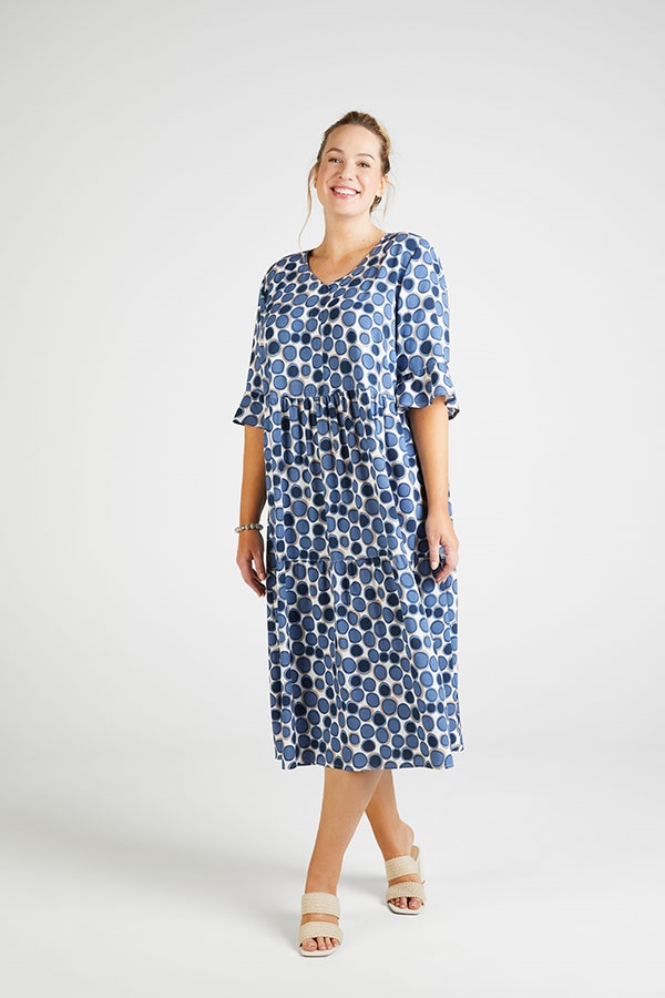 Kleid Punkte Kleid Punkte