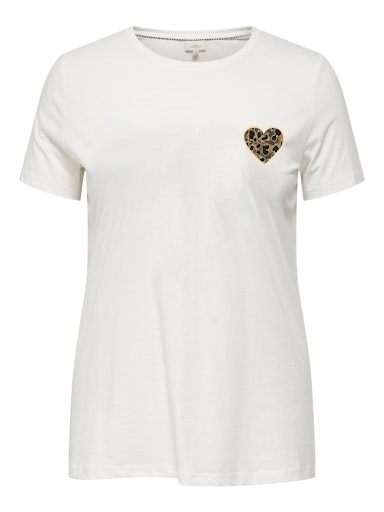 Shirt mit Herz kurzarm