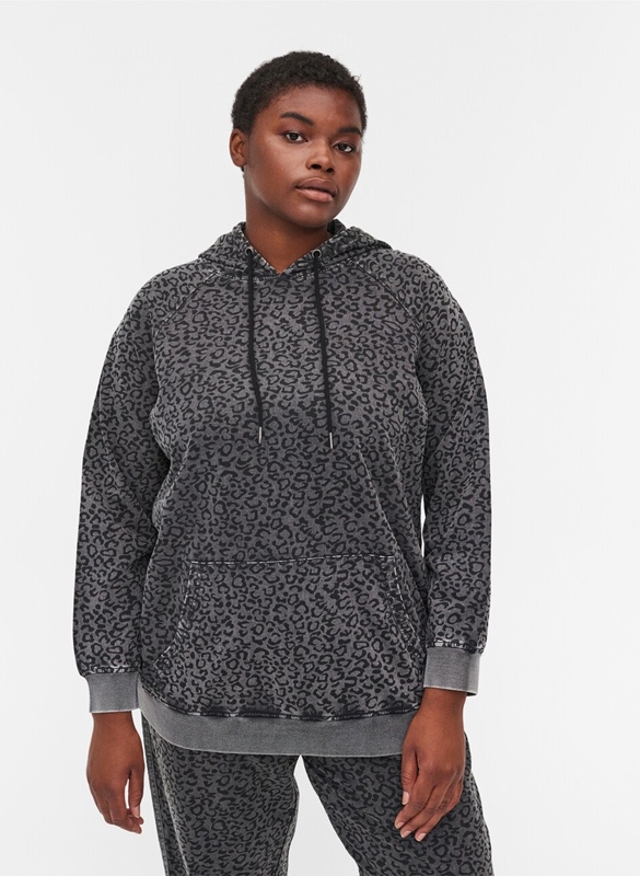 Sweatshirt "Acid washed" Leo