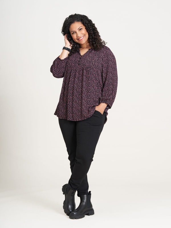 Tunika-Bluse 3/4 Arm