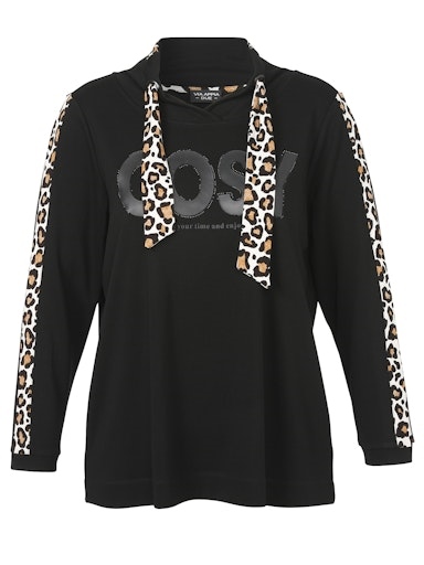 Sweatshirt "Cosy" mit Leodesign