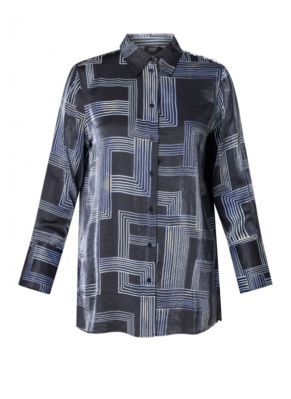 Longbluse langarm
