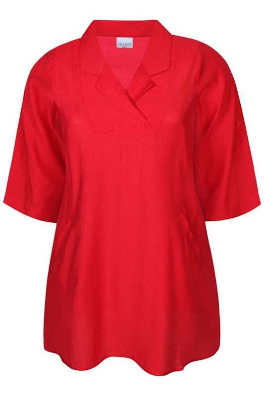 Long-Tunika/Kurzkleid