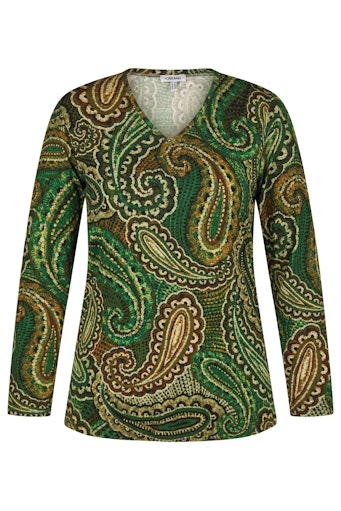V-Shirt Langarm