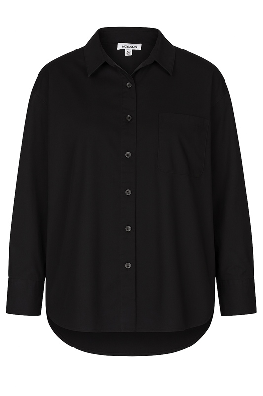 Bluse langarm A-Linie