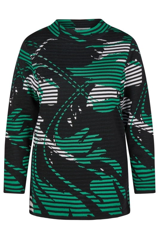 Pullover mit Stehkragen