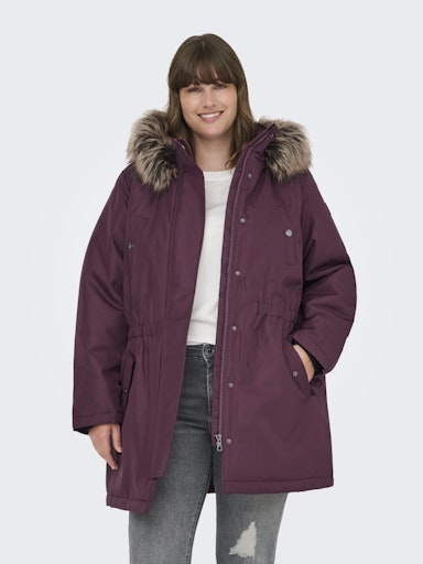 Winterjacke mit Kapuze