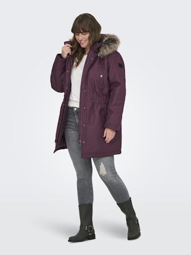 Winterjacke mit Kapuze