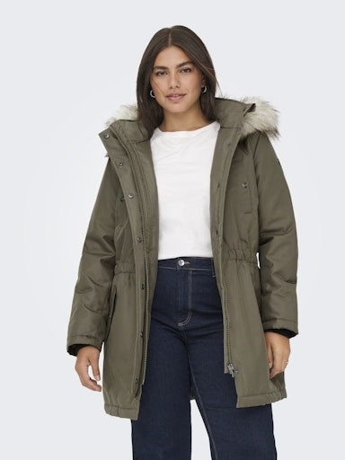 Winterjacke mit Kapuze